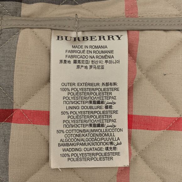 Authentic Burberry Tan Quilted Puffer Jacket - Picture 13 of 14